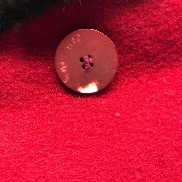 Womens FLEURETTE Red Loro Piana Wool Mink Trimmed - Picture 13 of 13